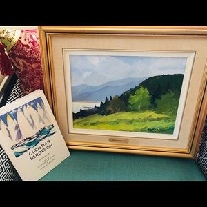 Original acrylic Painting of Christian Bergeron